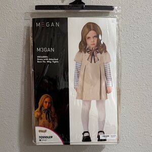 Meghan LA Beige Toddler Costume with Wig
